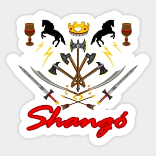 Shangó Weapons Sticker